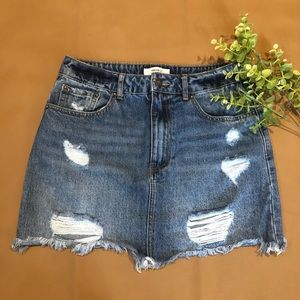 Forever 21 Denim Mini Skirt